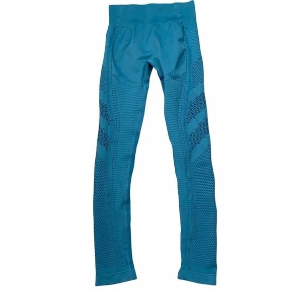 SEKERMAET Sz S Textured Leggings Open Stitch - Picture 1 of 6